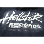 HLSTR Hell Red Flare star Retro washed distressed Print Hoodie - Image 14