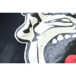 HLSTR Hell Red Flare star Retro washed distressed Print Hoodie - Image 6