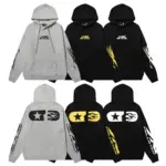 HLSTR Hoodies Black Yellow/Gray/Black White