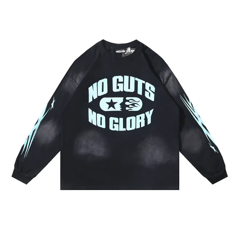 HLSTR-No-Guts-No-Glory-Long-Sleeve-T-Shirt-1_800x800 HLSTR ‘No Guts No Glory’ Long Sleeve T-Shirt - Image 1