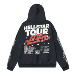 HLSTR Records Black Hoodie - Image 3