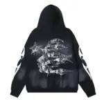 HLSTR Spiderweb Sport Black Hoodie - Image 3