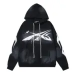 HLSTR Spiderweb Sport Black Hoodie - Image 2
