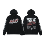 HLSTR Studios Records Tour Hoodie Black