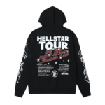 HLSTR Studios Records Tour Hoodie Black - Image 3