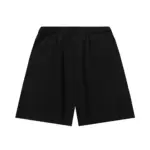 HSTR Angry Skull Print Logo Black Shorts - Image 2