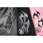 HSTR Flame Shorts Pink/Black/Grey - Image 7