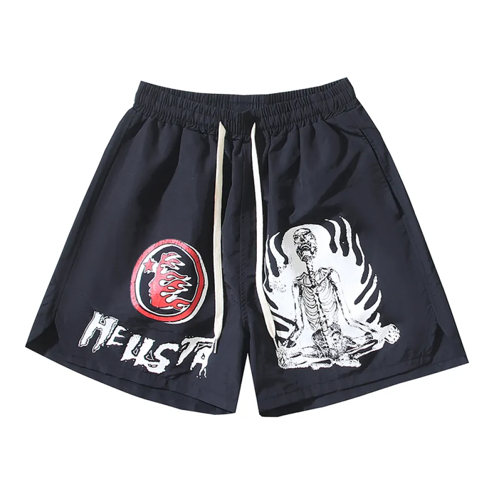 HSTR-Studios-Casual-Sports-Skull-Shorts-1 HSTR Studios Casual Sports Skull Shorts - Image 1