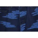 LV Cloud Print Denim Shorts Ocean Blue - Image 5