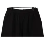 LV Floral Print Cotton Track Shorts Black - Image 8