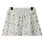 LV Monogram Printed Silk Shorts White - Image 6