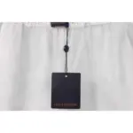 LV Monogram Printed Silk Shorts White - Image 9