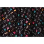 LV Multicolor Logo Jacquard Beach Shorts - Image 4