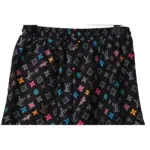 LV Multicolor Logo Jacquard Beach Shorts - Image 7