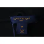 LV Pearl Pendant Embroidered Jersey Black Shorts - Image 8