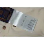 LV Pocket Leather Label Denim Shorts Beige - Image 12