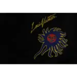 LV Sun Printed Cotton Track Shorts Black - Image 3