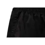 LV Sun Printed Cotton Track Shorts Black - Image 7