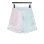 LV × VA Colorful Mesh Monogram Shorts