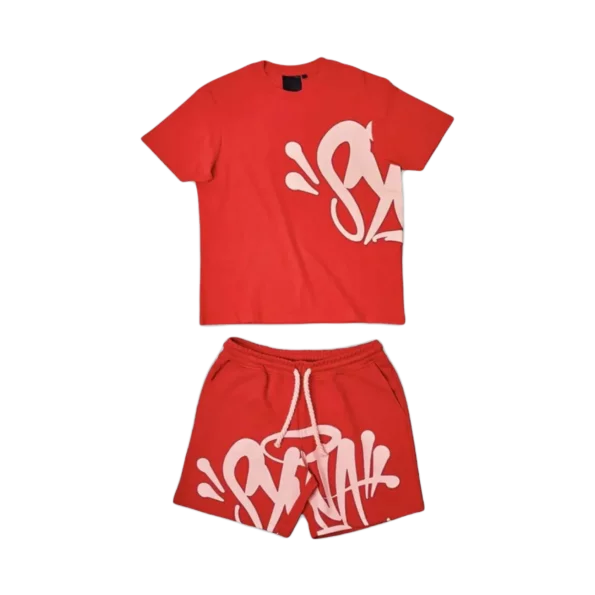 Main_bc2415bc-9271-42b4-b30a-d7c1922a6295.jpg-595x595.png SYN WRLD LOGO T-SHIRT – SHORT SET – RED - Image 1