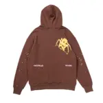 New Spider Worldwide × Young Thug SPDR Angel Brown Hoodie - Image 3