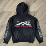 HLSTR Hoodie Airbrushed Skull - Image 7