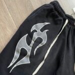 HLSTR Flame Shorts Black - Image 5