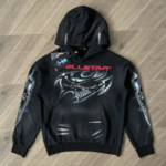 HLSTR Hoodie Airbrushed Skull - Image 3