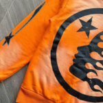 HLSTR Hoodie Fire Orange - Image 5