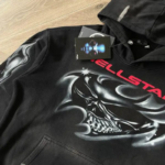 HLSTR Hoodie Airbrushed Skull - Image 4