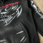 HLSTR Hoodie Airbrushed Skull - Image 5