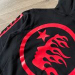 HLSTR Hoodie Sports Future Flame Black - Image 7