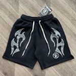 HLSTR Flame Shorts Black - Image 4