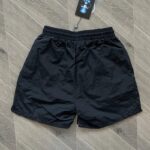 HLSTR Waxed Nylon Athletic Shorts Black - Image 4