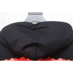 OFF WHT Arrow Print Hoodie Black Red - Image 6