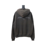 OFF WHT Graphic Print Cotton Drawstring Hoodie - Image 2