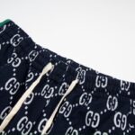 GG Shorts Monogram Stripe Navy - Image 4