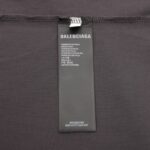 BLNCG T-shirt BB Logo Spray Paint Black - Image 6