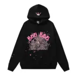 SPDR Angel Number Hoodie and Sweatpant Set Black - Image 2