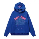 SPDR Angel Number Hoodie and Sweatpant Set Blue - Image 2