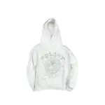 SPDR OG Rhinestone Logo Hoodie White