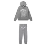 SPDR OG Web Hoodie and Sweatpant Set Grey