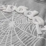 SPDR OG Web Hoodie and Sweatpant Set Grey - Image 8