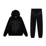 SPDR Phantom Web Hoodie and Sweatpant Set Black
