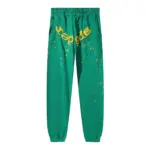 SPDR Star OG Web V2 Hoodie and Sweatpant Set Dark Green - Image 3