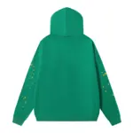 SPDR Star OG Web V2 Hoodie and Sweatpant Set Dark Green - Image 4