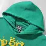 SPDR Star OG Web V2 Hoodie and Sweatpant Set Dark Green - Image 6
