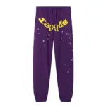SPDR Star OG Web V2 Hoodie and Sweatpant Set Purple - Image 3