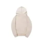 SPDR White Letters Red Cobweb Beige Hoodie - Image 2