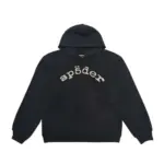 SPDR Worldwide AOP Webstone Hoodie Black